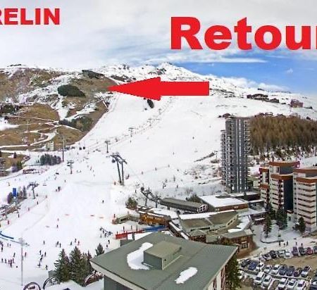 Studio Les Menuires Brelin Saint-Martin-de-Belleville Exteriör bild